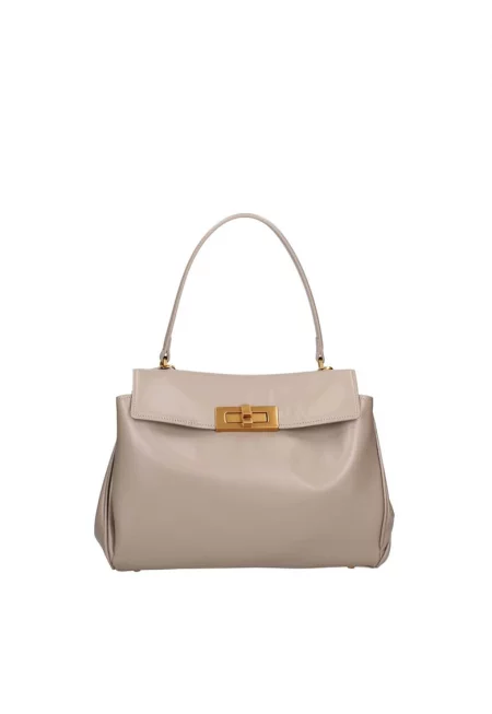 Кожена чанта Padova - Сиво-кафяв