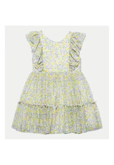 Лятна рокля за момиче Abel Lula - 5046 - Полиестер/Еластан - 14 години - Зелена