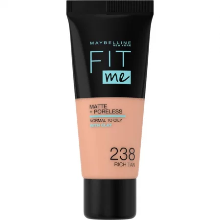 Maybelline FIT ME MATTE Фон дьо тен 238 Rich