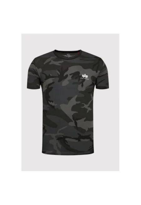 Мъжка тениска -  209174458 - Памук - 2XL INTL - Черна