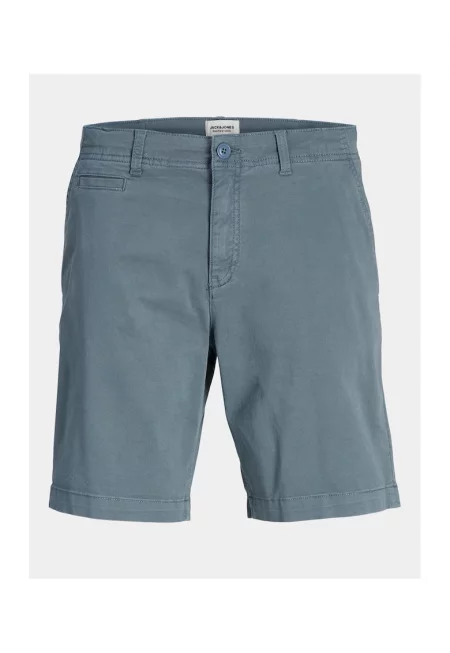 Мъжки къси панталони -  303484187 - Сиво - Памук