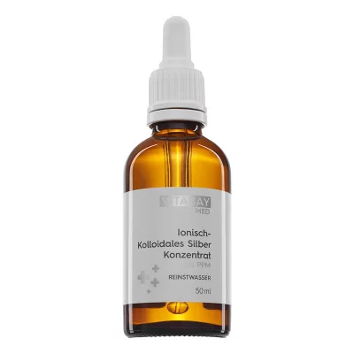 MED Kolloidales Silber Konzentrat - Колоиден сребърен концентрат 500 PPM - 10:1 силно концентриран, 50 ml