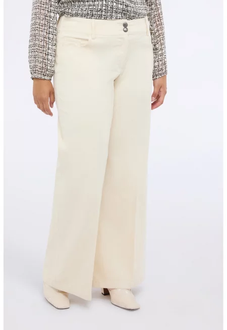 Панталон с памук с широк крачол