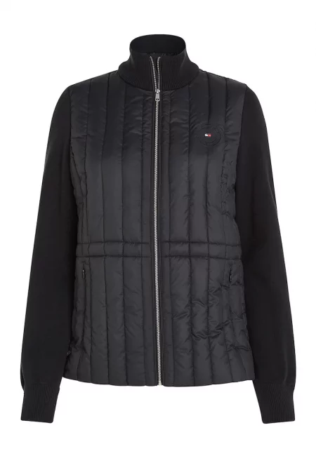 Подплатено яке с джобове с цип