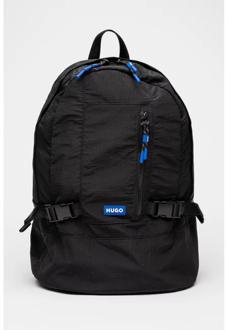 Раница Vytal с лого - Черен/Кралско Синьо/Бял