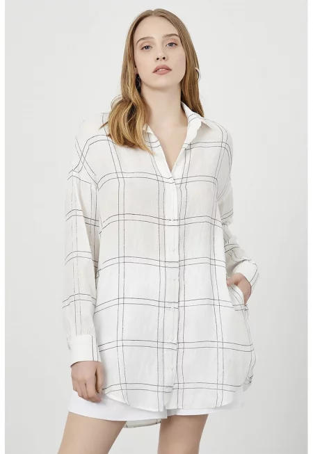 Риза с лиосел с бродерии