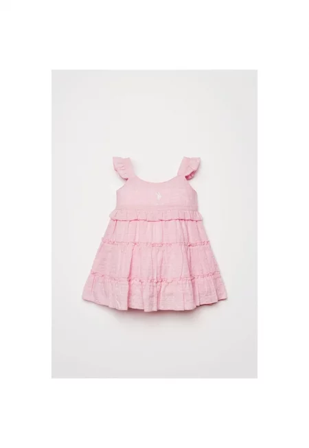 Rochie cu croiala in A - Розово
