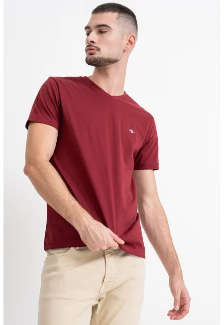 Слим тениска Shield с шпиц