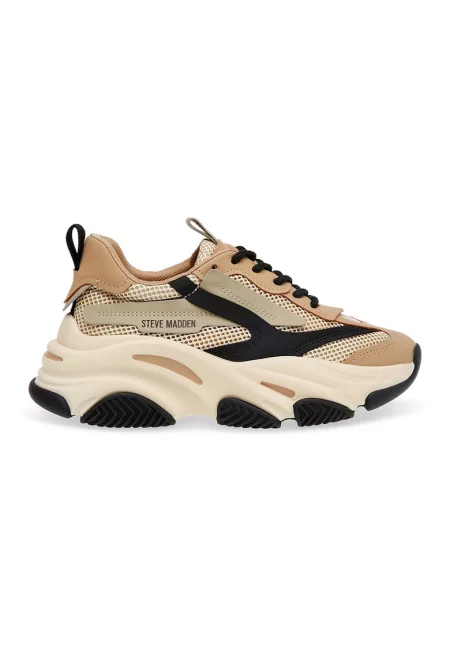 Спортни обувки Possession-E с мрежести зони - Черен/Бежов