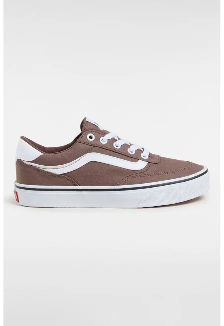 Спортни обувки с лого - Сиво-кафяв