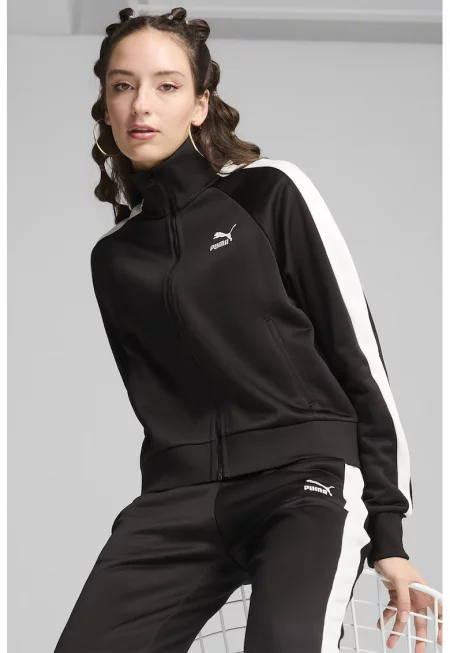 Спортно яке Iconic с лого - Черен/Бял