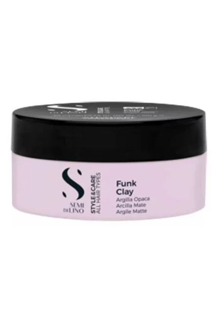 Стилизираща паста  Style & Care Funk Clay със силна фиксация и матов завършек - 90 мл