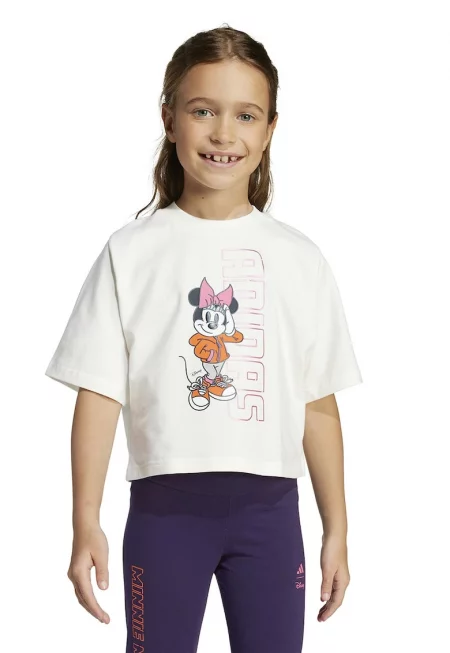 Тениска с принт на Minnie Mouse