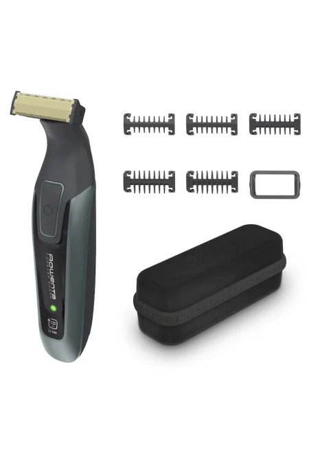 Тример  Forever Sharp Comfort  - Машинка за контуриране и бръснене - 5 подвижни гребена - Автономия 120 минути - Бързо зареждане - wet & dry - Включен калъф  ...