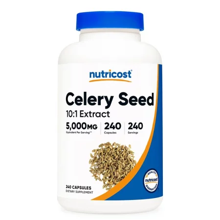 Целина (семена) – При подагра и висока пикочна киселина, 500 mg, 240 капсули