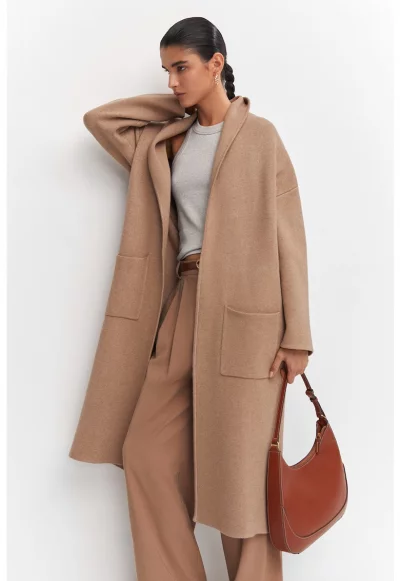 Уголемена жилетка Ringo без закопчаване