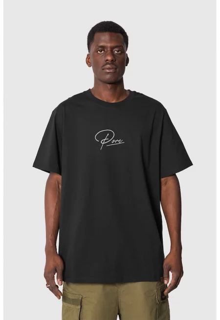 Унисекс тениска с бродирано лого