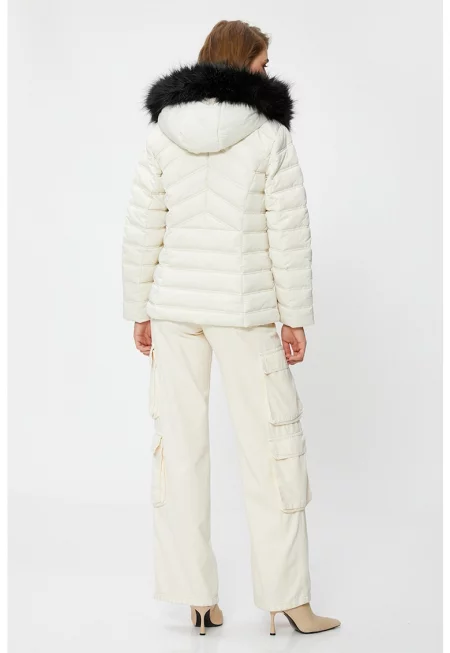 Ватирано зимно яке с еко пух