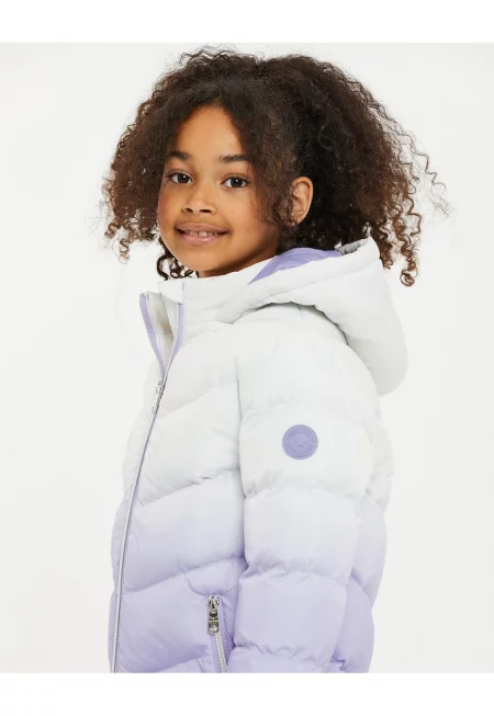 Ватирано зимно яке с качулка