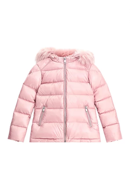Яке с качулка и еко пух