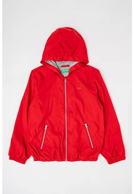 Яке с цип и качулка