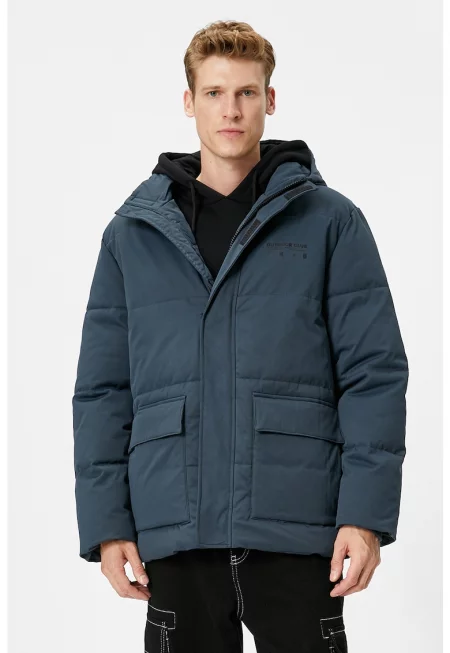 Зимно яке с качулка