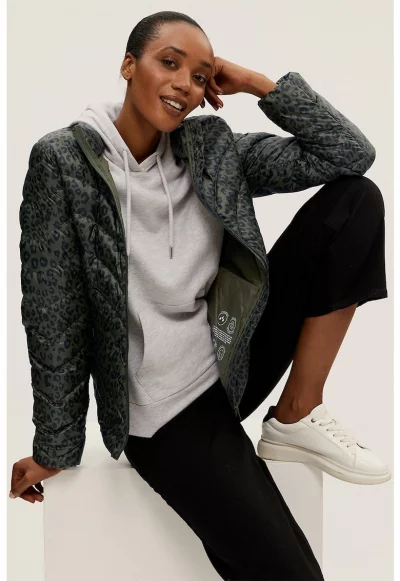 Зимно яке с принт