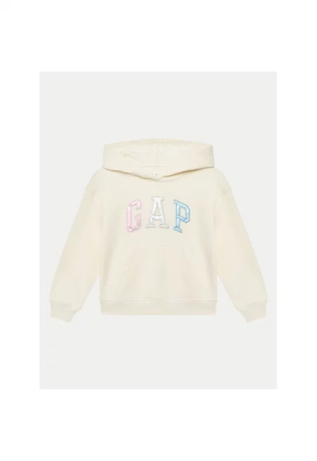 Блуза за момиче -  304985409 - Рециклиран полиестер - 134 см - Бежов