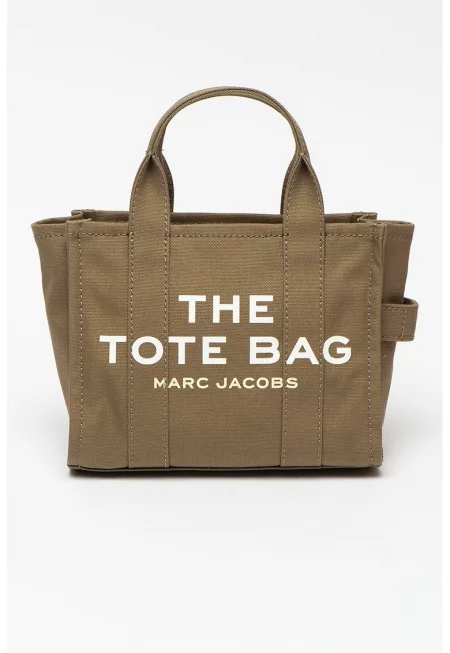 Чанта crossbody The Tote - Бял/Тъмнозелен