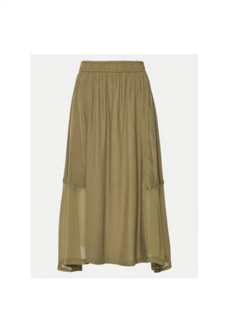 Дамска пола -  304218644 - Вискоза/Полиестер - Зелена