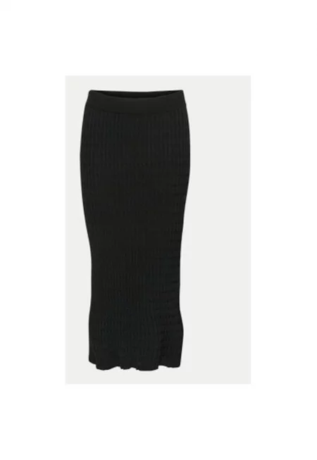 Дамска пола -  304751950 - Вискоза/Найлон - Черен - Черен