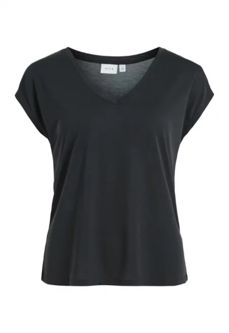 Дамска тениска -  301806554 - Modal - Черен