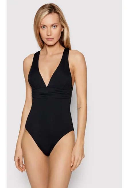 Дамски бански костюм -  209782141 - Найлон - Черен - Черен