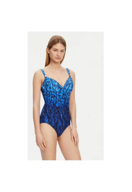 Дамски бански костюм -  305152664 - Полиамид - Син