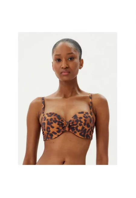 Дамски бикини сутиен  C17UNK A12 - Синтетичен - Кафяв - Кафяв