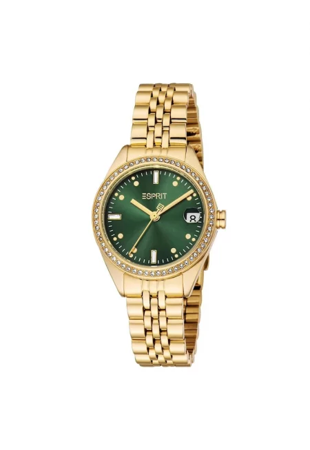 Дамски часовник  модел ES1L428M0045 - 30мм - стомана - златист цвят