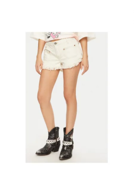 Дамски дънки -  304604676 - Памук - Бежов - Бежов