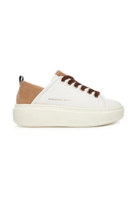 Дамски кецове 305504166 -  Естествена кожа - Бял