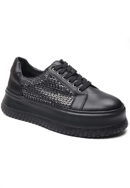 Дамски маратонки W1W140022A 01 Z черни