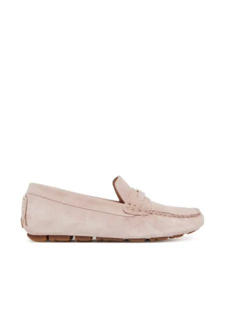 Дамски мокасини  305204356 - Естествена кожа - Розов - Розово