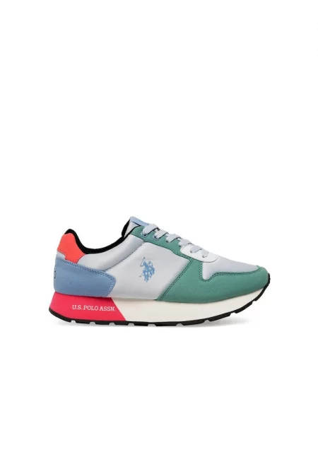 Дамски спортни обувки US POLO ASSN - 590559 - Текстил - Многоцветни - Многоцветен