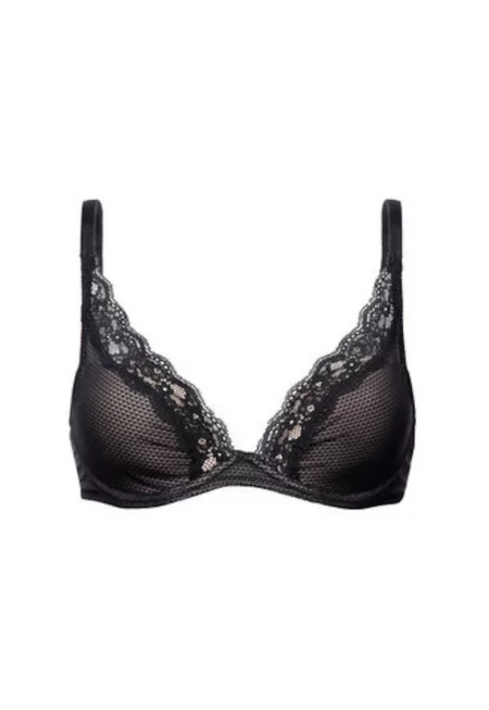 Дамски сутиен -  201332948 - Полиамид - Черен