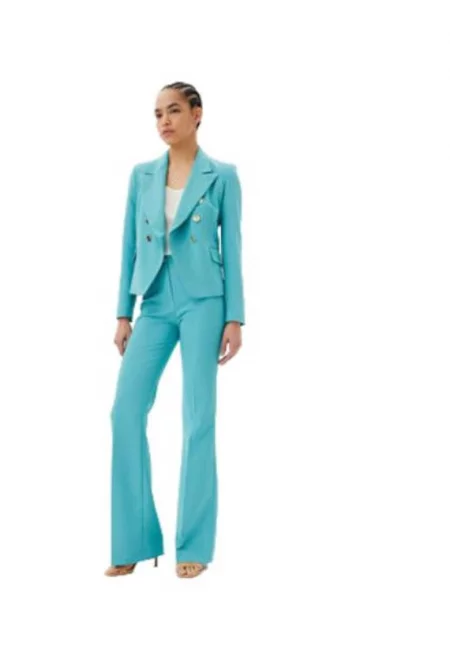 Дамско яке ACTA002355 -  Полиестер/Еластан - Тюркоазено