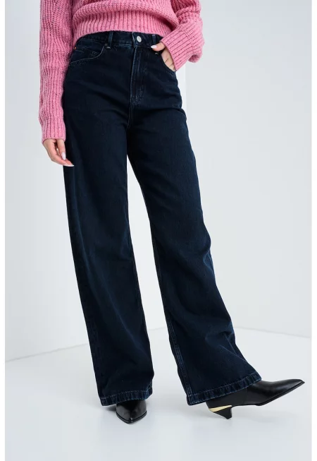 Дънки Marlene с широк крачол