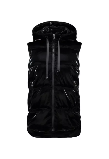 Елек с качулка и цип