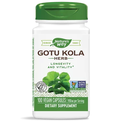 Готу Кола - Студени крайници, кръвообращение, 475 mg, 100 капсули