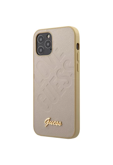 Калъф Cover  Iridescent Love за iPhone 12 Mini GUHCP12SPUILGLG - Gold