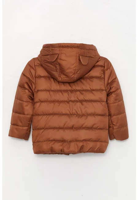 Капитонирано зимно яке с качулка