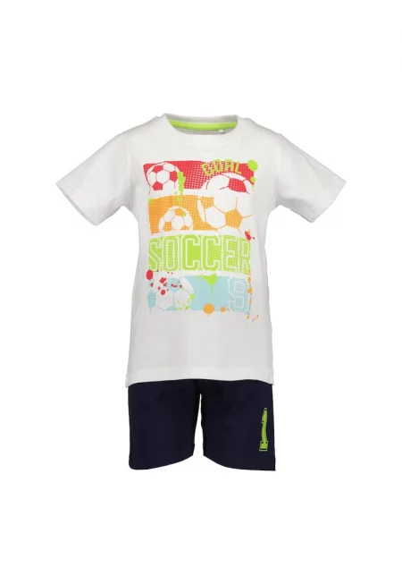 Комплект от тениска и шорти за момче -  301999348 - Памук