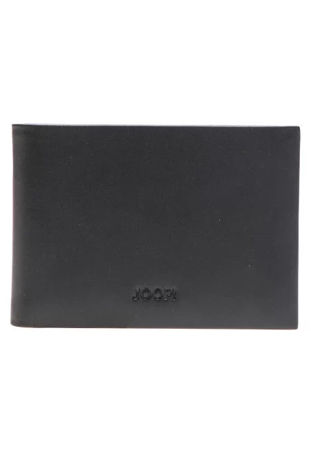 Кожен портфейл Pero Nestor с двойно прегъване - Черен